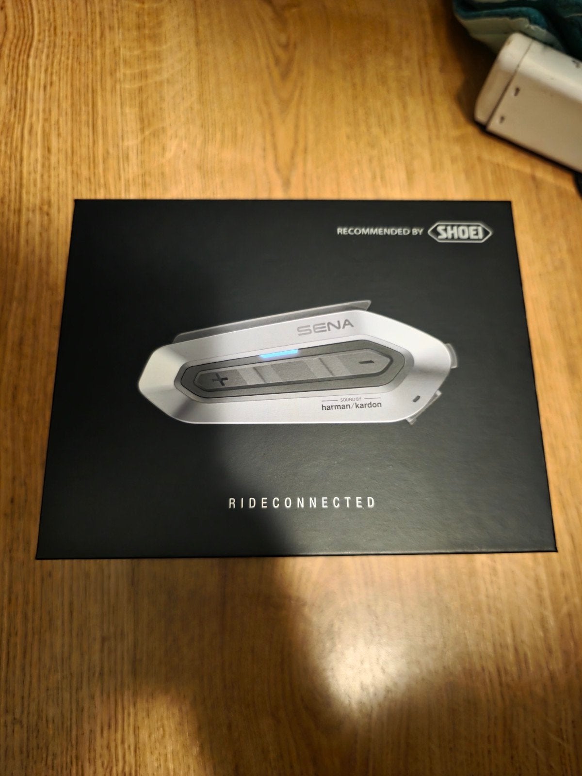 Sena SRL-EXT communicatiesysteem voor Shoei helmen, Ophalen of Verzenden, Tweedehands, Systeemhelm, Shoei