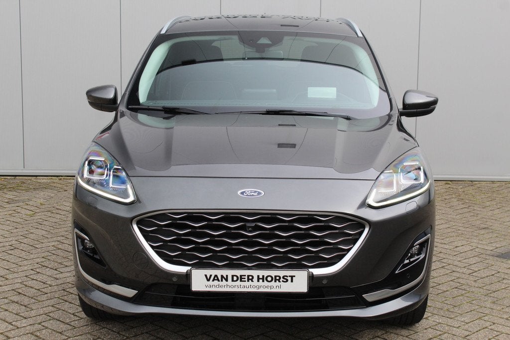 Ford Kuga 2.5-225pk PHEV 'Vignale' Plug-in Hybrid Automaat., Auto's, Ford, 12 maanden, Gebruikt, Zwart, 4 cilinders