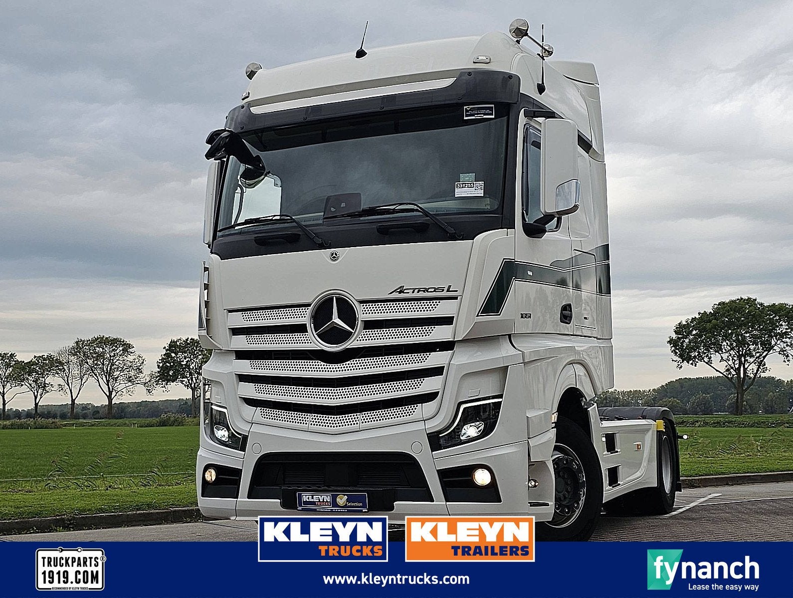 MERCEDES-BENZ ACTROS 1851 LS BIG SPACE,2Xtank,Standklima,oil, Automaat, Euro 6, 510 pk, Wit