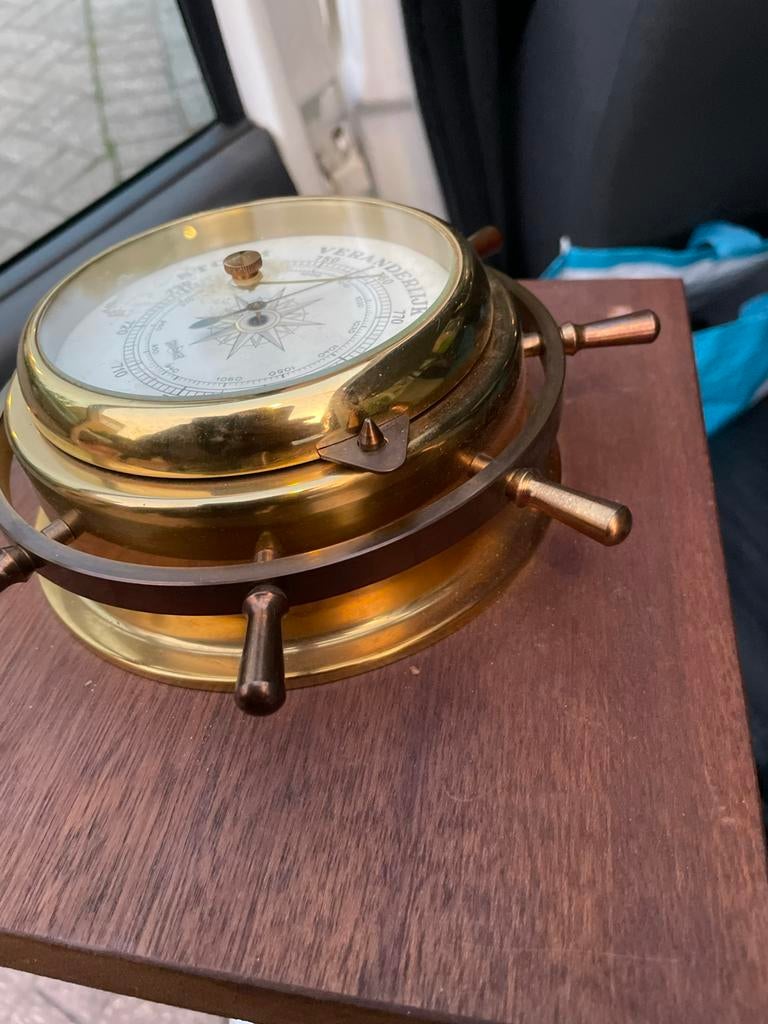 Scheeps Barometer, Ophalen of Verzenden, Gebruikt, Barometer