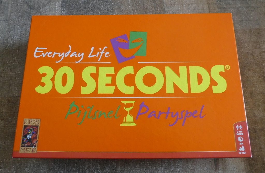 30 Seconds Everyday Life 999 Games. NIEUW in doos., Hobby en Vrije tijd, Gezelschapsspellen | Bordspellen, Vijf spelers of meer