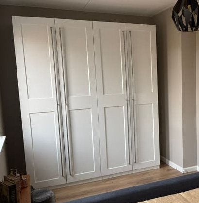 Deur GRIMO, handgrepen KALLROR 210cm, Ophalen, Zo goed als nieuw, 200 cm of meer