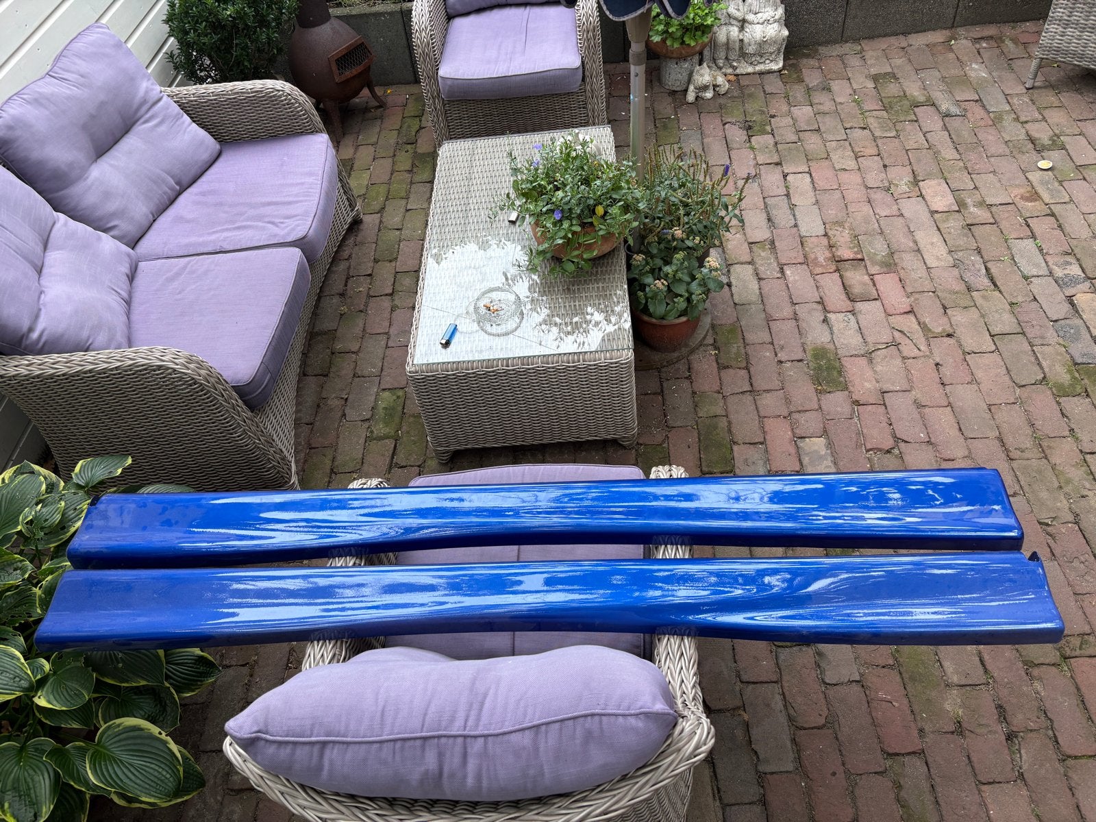 Zijskirts Golf 1 3-deurs - Blauw, Ophalen, Gebruikt, Volkswagen