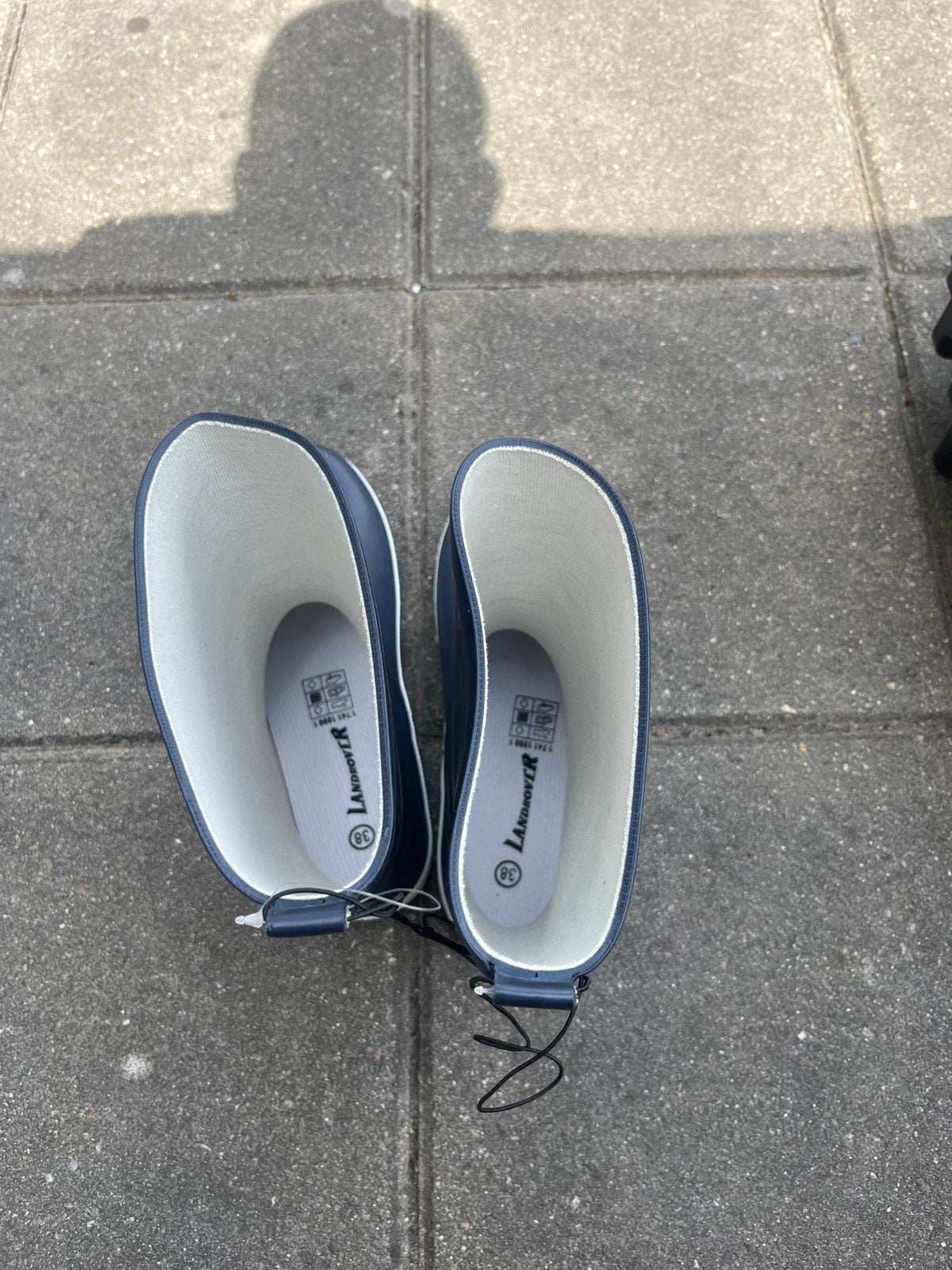 Splinternieuwe donkerblauwe laarzen, maat 38, Kleding | Dames, Schoenen, Ophalen, Nieuw, Blauw, Regenlaarzen