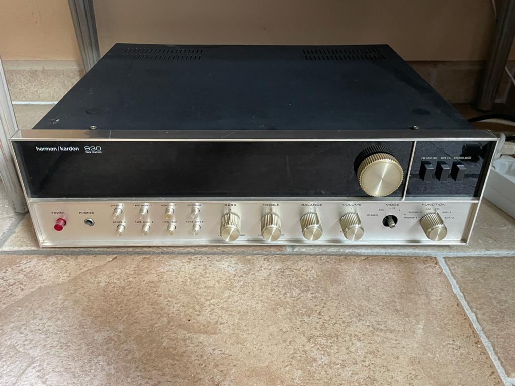 Gezocht - knop voor Harman Kardon 630 / 930, Audio, Tv en Foto, Versterkers en Receivers, Ophalen, Minder dan 60 watt, Overige merken