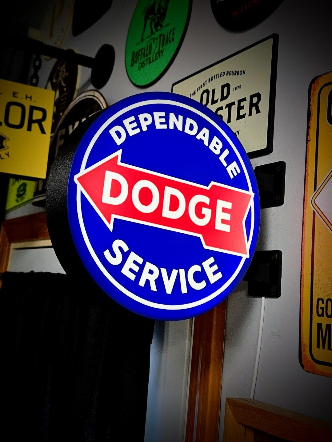 Nieuw Dodge Dubbelzijdig Lichtbord, Ophalen of Verzenden, Nieuw
