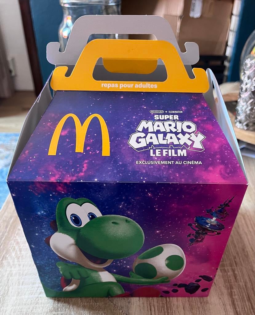 McDonald's Happy Meal voor volwassenen Super Mario Galaxy, Ophalen of Verzenden, Gebruikt