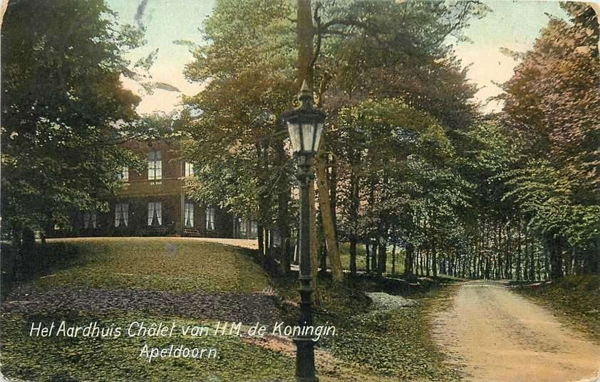 300-432-019 Apeldoorn Het Aardhuis Chalet van de Koningin, Verzenden, Voor 1920, Gelderland