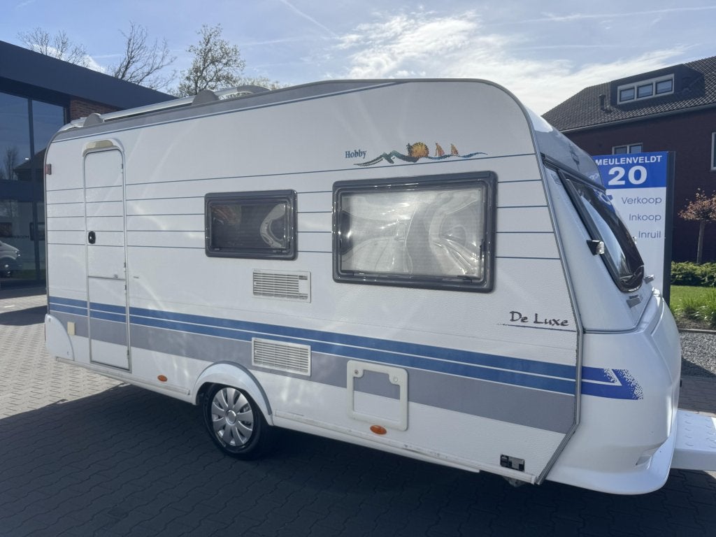 Hobby De Luxe 440 SF / Bovag 2025 / Isabella voortent, Overige typen, Hobby, Bedrijf, Treinzit