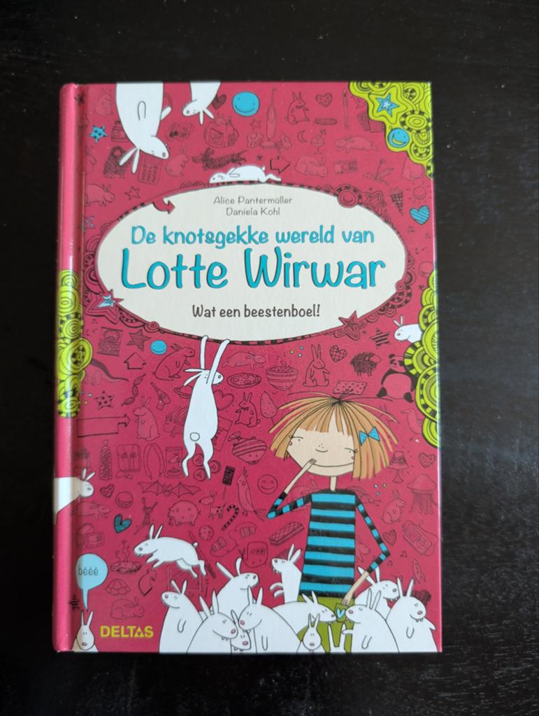 De knotsgekke wereld van Lotte Wirwar - Alice Pantermüller, Ophalen of Verzenden, Zo goed als nieuw, Alice Pantermüller, Fictie