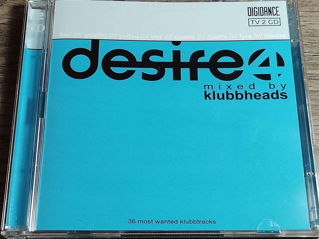 Klubbheads ‎– Desire 4 [2CD], Ophalen of Verzenden, Zo goed als nieuw, Disco
