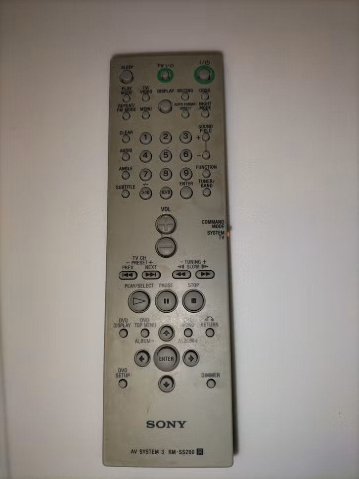 Originele Sony RM-SS200 Afstandsbediening Home Cinema, Ophalen of Verzenden, Dvd