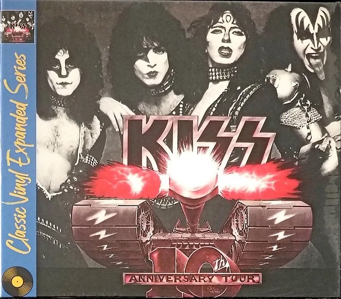 KISS - 10th Anniversary Tour (Live) - 2 CD, Boxset, Hard Rock, Ophalen of Verzenden, 12 inch