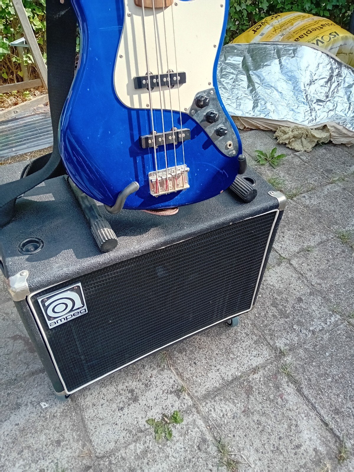ampeg svt 210 USA high energy bas cabinet 2 x 10 inch, Ophalen, Gebruikt, Basgitaar, 100 watt of meer