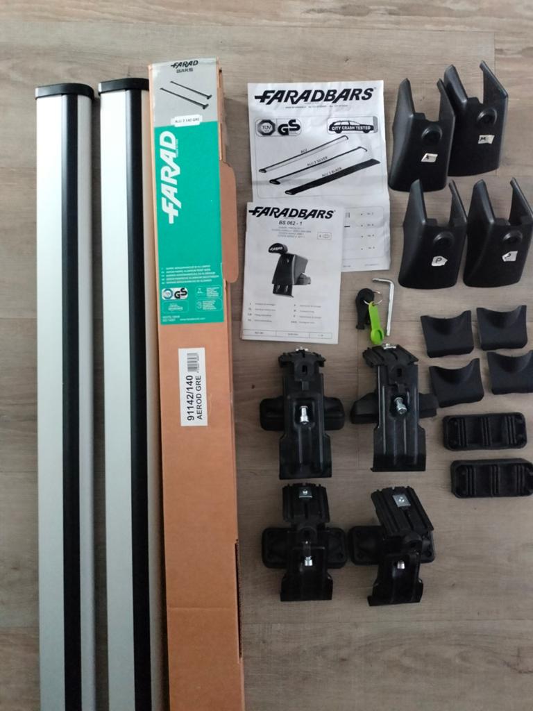 Dakdragers set Farad, Ophalen, Zo goed als nieuw