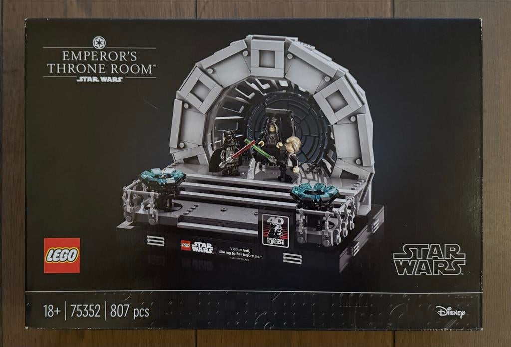 LEGO Star Wars Emperor’s Throne Room 75352, Ophalen of Verzenden, Nieuw, Complete set, Lego