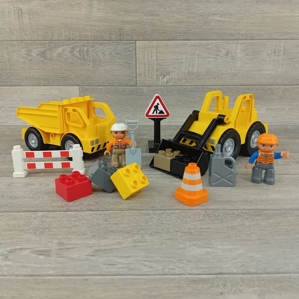 Duplo bouwplaats loader en bulldozer, Gebruikt, Aastvej 1 – 7190 Billund  - Denemarken, Product.compliance@LEGO.com, Ophalen of Verzenden