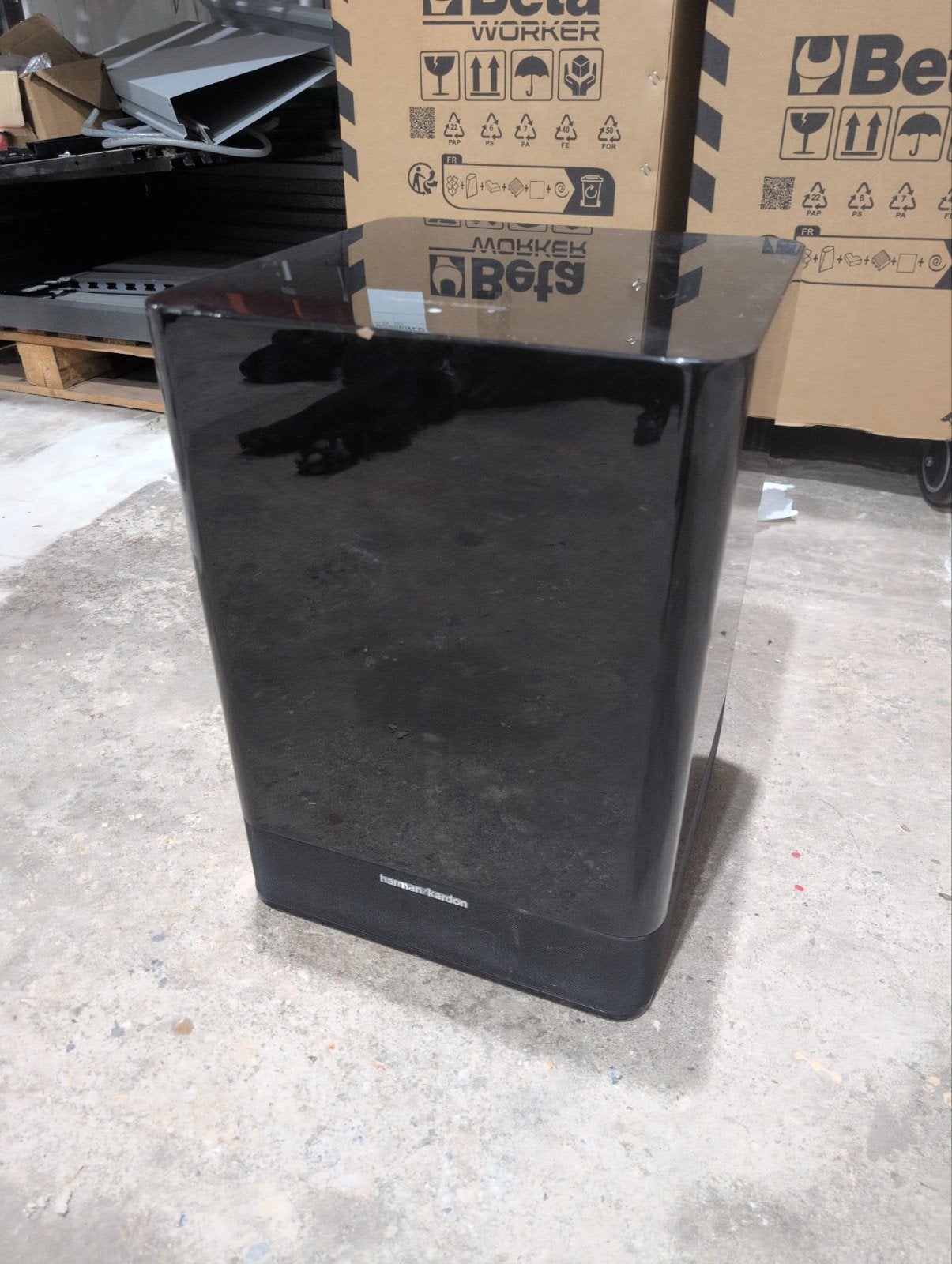 Harman/Kardon SUB-TS7 Subwoofer - Defect, Ophalen of Verzenden, Niet werkend, Subwoofer, Harman Kardon