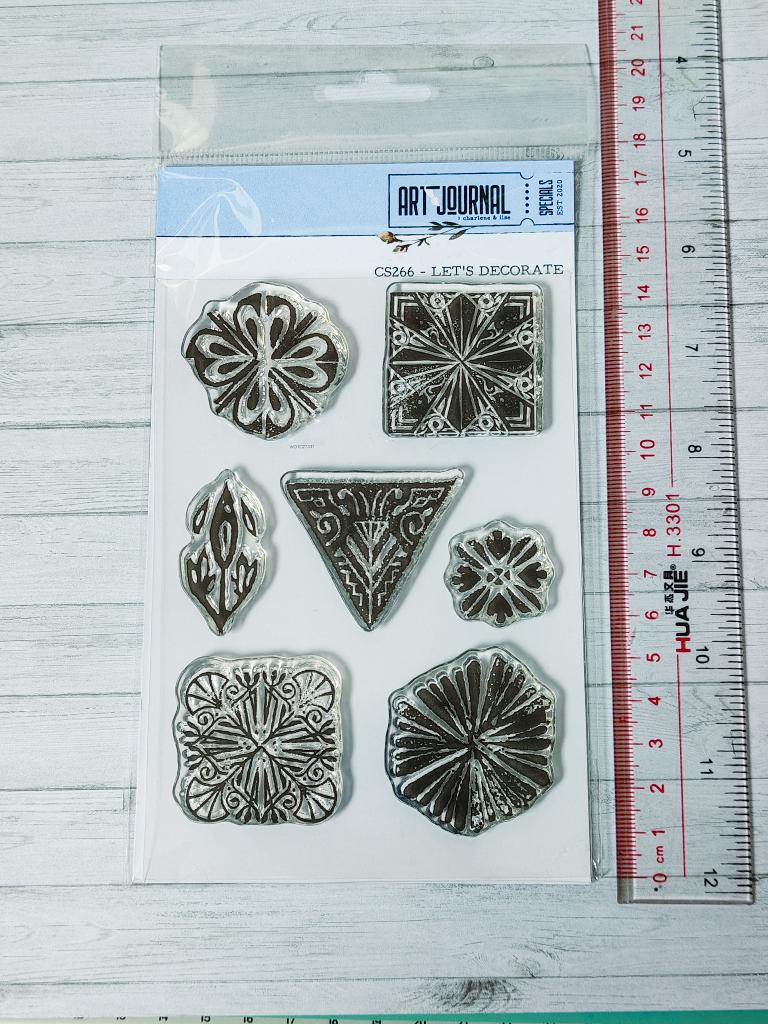 Elizabeth Craft Design – Let's Decorate stamp, Ophalen of Verzenden, Nieuw, Overige typen, Overige merken