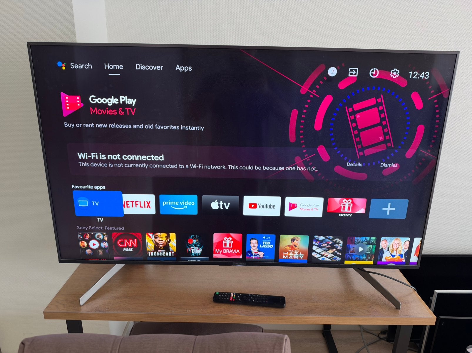 Sony Bravia 4k Android 100hz 55 inch tv, Audio, Tv en Foto, Ophalen, LED, Zo goed als nieuw, 100 Hz