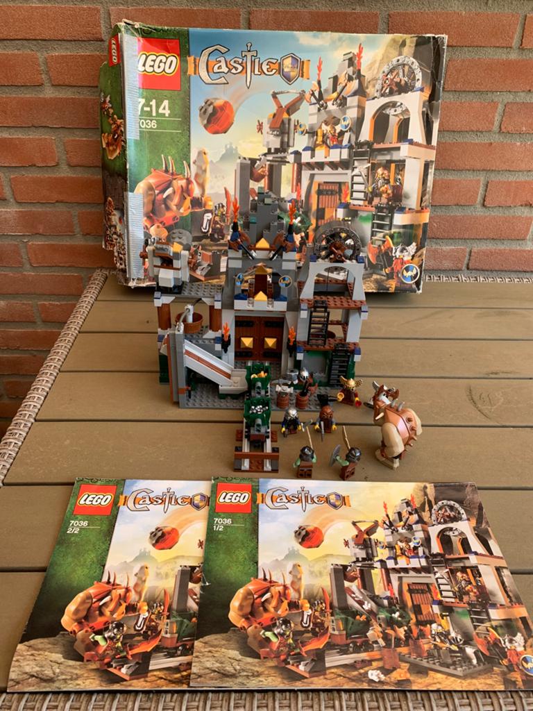 Lego Castle 7036 Dwarves’ Mine, Ophalen of Verzenden, Zo goed als nieuw