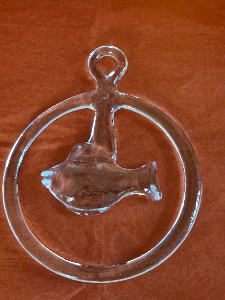 Vintage Kosta boda Raamhanger/Zonvanger VIS Bertil Vallien, Antiek en Kunst, Handgemaakt, Object, Ophalen of Verzenden, 24 cm