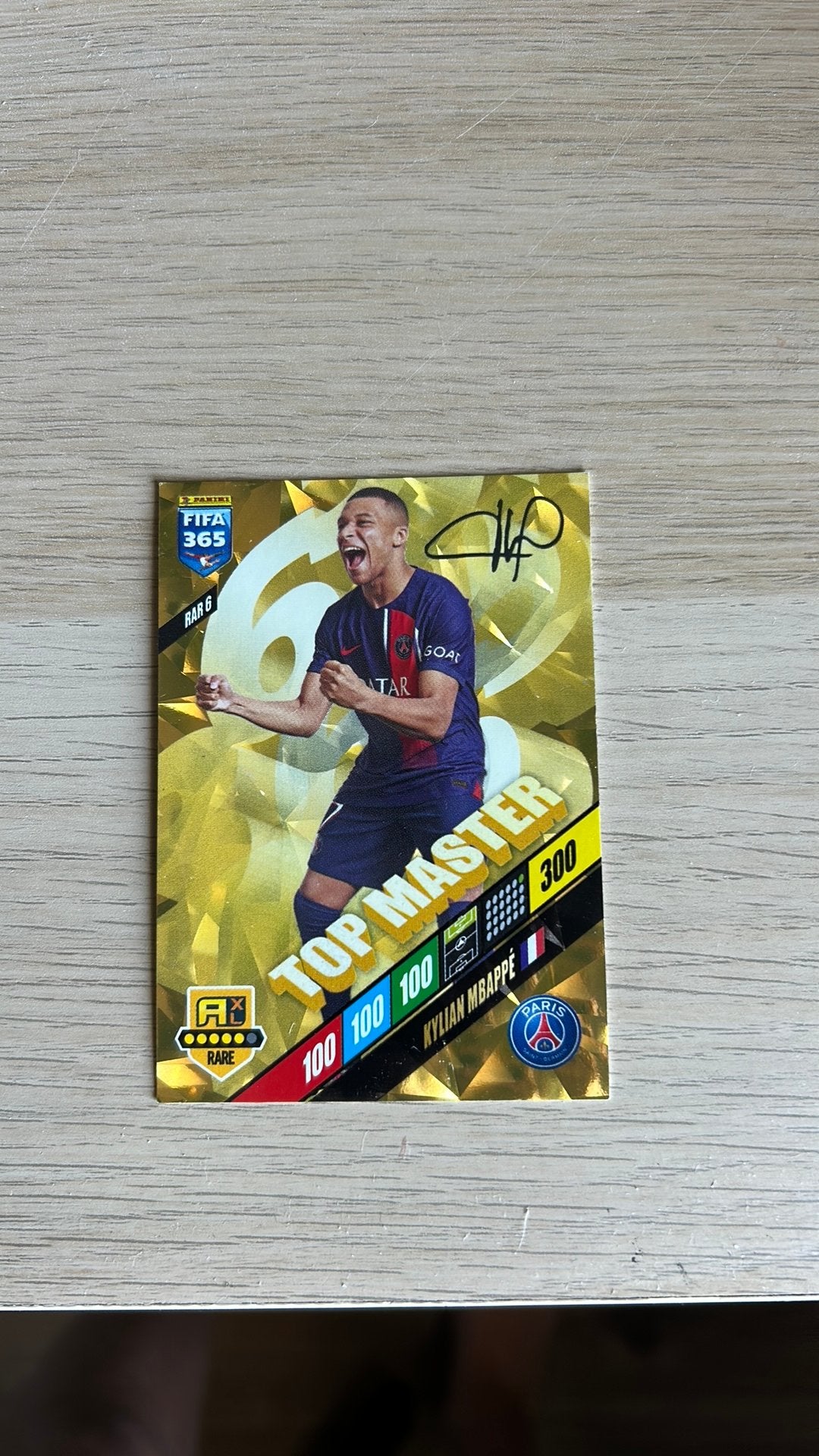 Mbappe voetbalkaart perfecte staat, Ophalen, Zo goed als nieuw, Plaatje