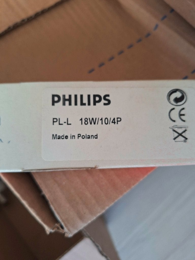 Philips PL-L 18w/10/4P - uv-a -  vliegenval insecten lamp, Philips, Overige lichtkleuren, Nieuw, Overige fittingen
