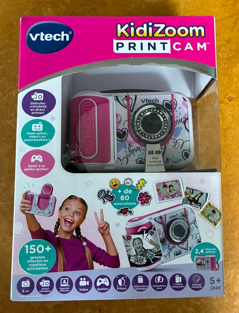 Vtech kidizoom printcam NIEUW, Ophalen of Verzenden, Nieuw