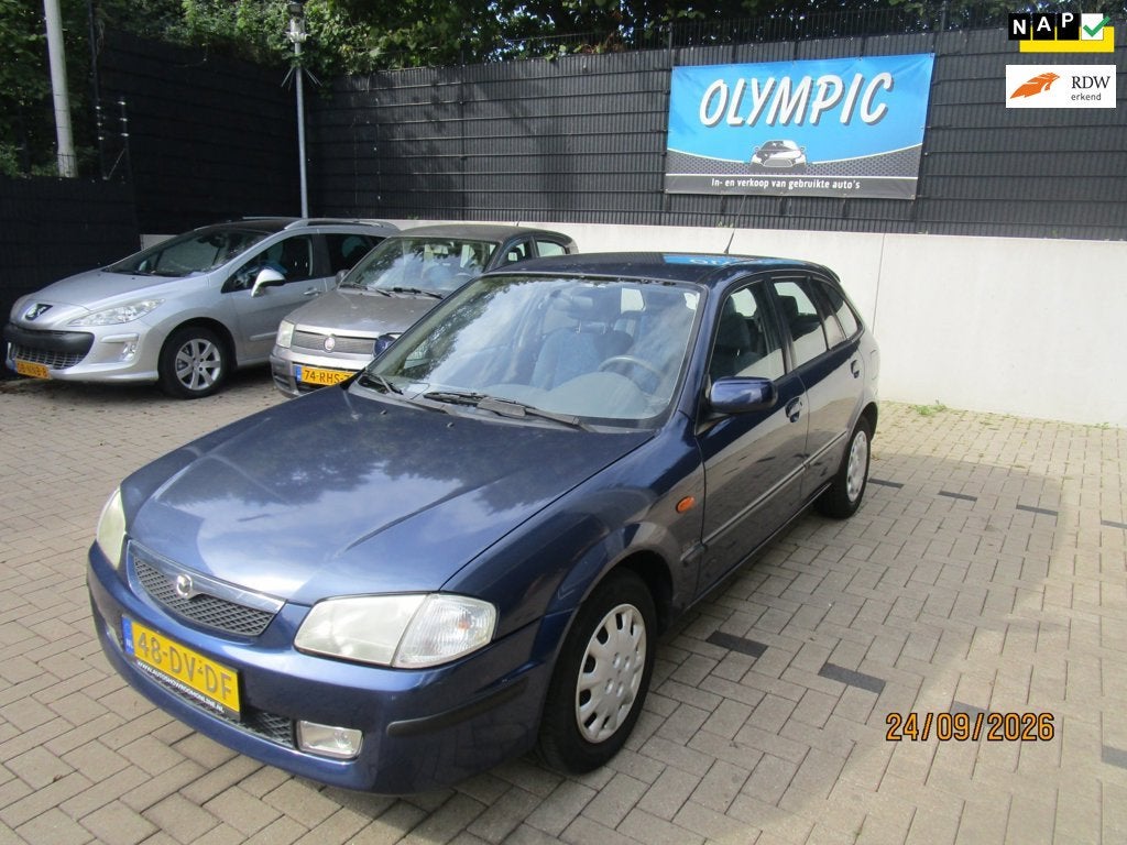 Mazda 323 Fastbreak 1.5i LX AUTOMAAT +Airco, Auto's, 4 cilinders, 1070 kg, Origineel Nederlands, 1200 kg