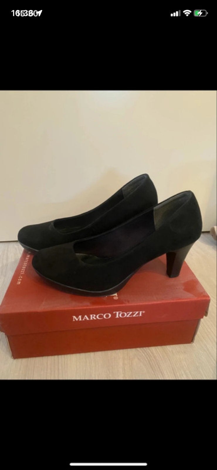 Marco Tozzi Zwarte Pumps Maat 39, Ophalen of Verzenden, Zo goed als nieuw, Zwart, Pumps
