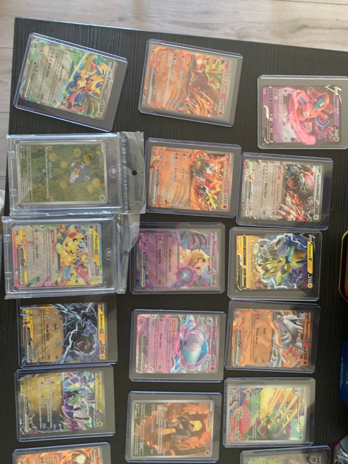 Pokémon kaarten: Charizard, Pikachu, Mega, EX en meer!, Ophalen of Verzenden, Gebruikt, Meerdere kaarten, Foil