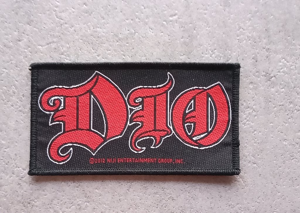Dio nieuwe 2012 logo patch 10, Ophalen of Verzenden, Nieuw, Kleding