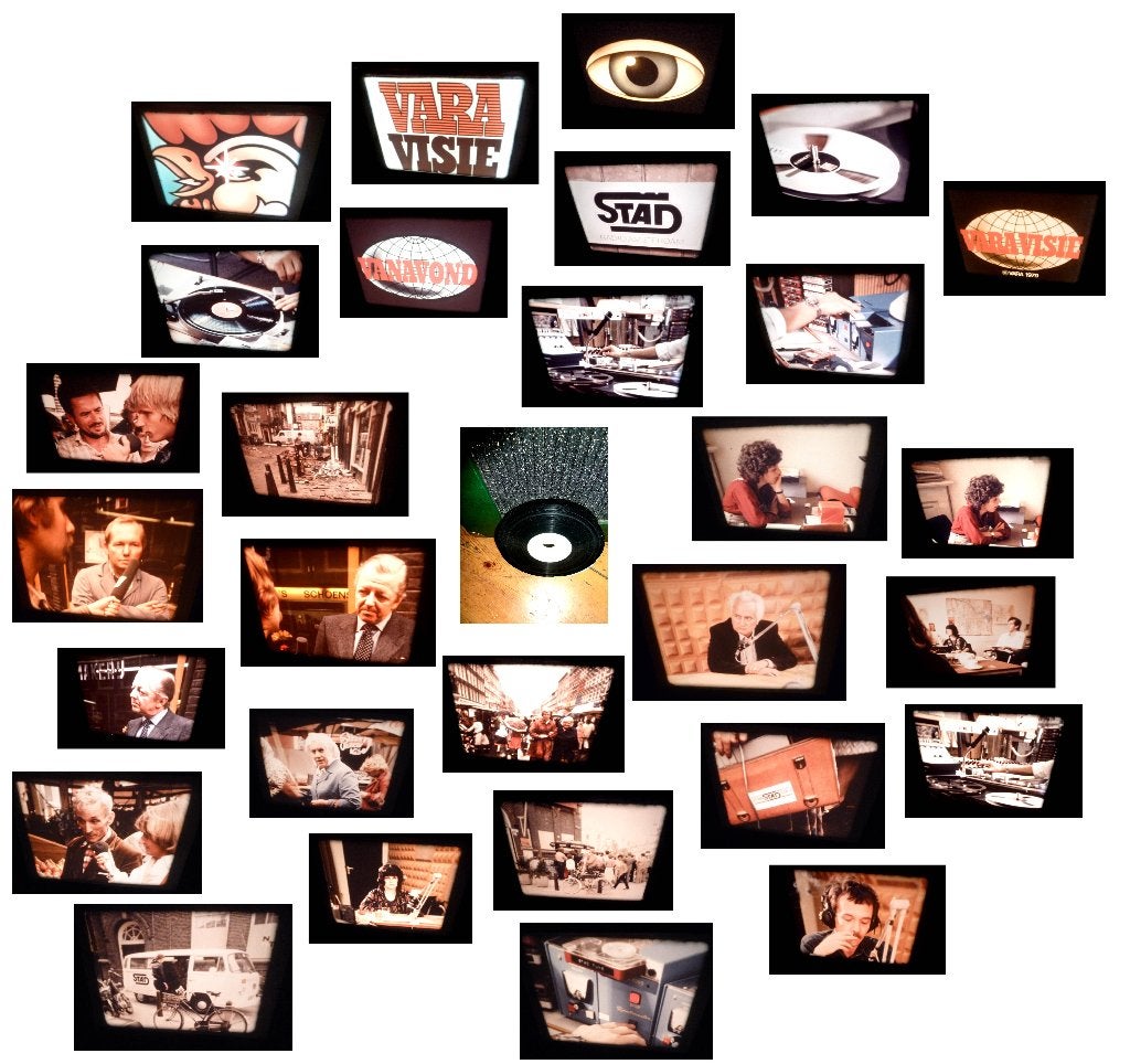 16mm film tv VARAVISIE STAD Radio Amsterdam - kleur - stom -, Ophalen of Verzenden, 16mm film