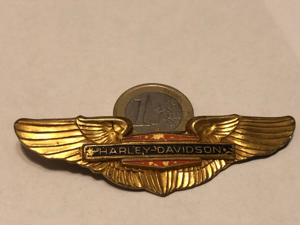 Harley-Davidson speldje, Ophalen, Gebruikt