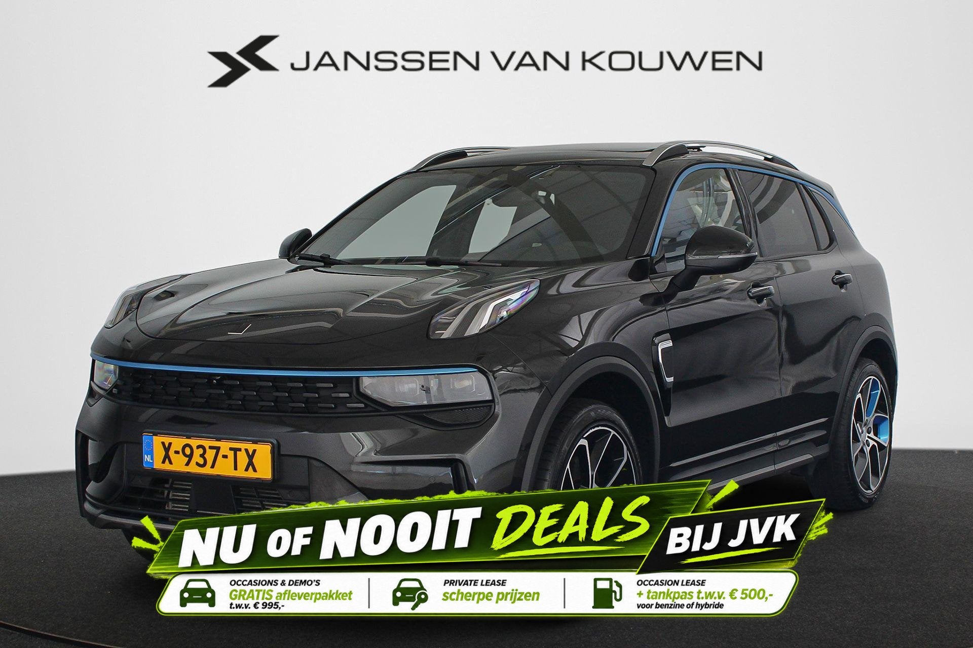 Lynk & Co 01 1.5 PHEV Panoramadak Stoelverwarming 360-Camera, Auto's, Stof, Bedrijf, 1854 kg, Hybride Elektrisch/Benzine