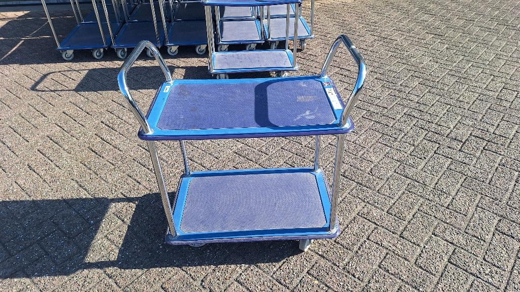 Magazijnwagen orderverzamelwagen bordeswagen Fetra, 3112, Doe-het-zelf en Verbouw, Transportwagens, Ophalen, Gebruikt, Transportkar