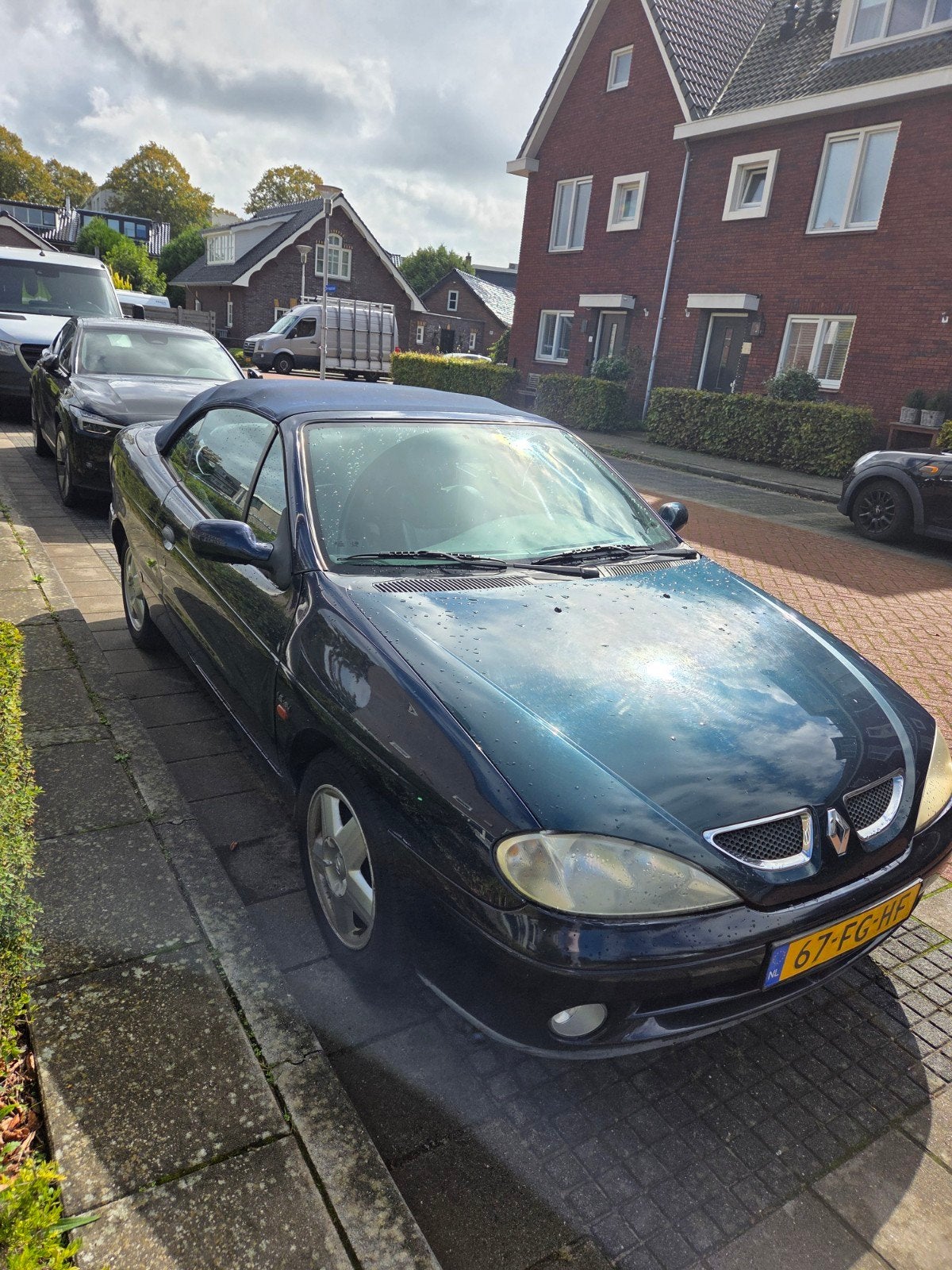 Renault Mégane 1.6 16V Cabriolet 2000 Blauw, Voorwielaandrijving, 4 cilinders, Cabriolet, 49 €/maand