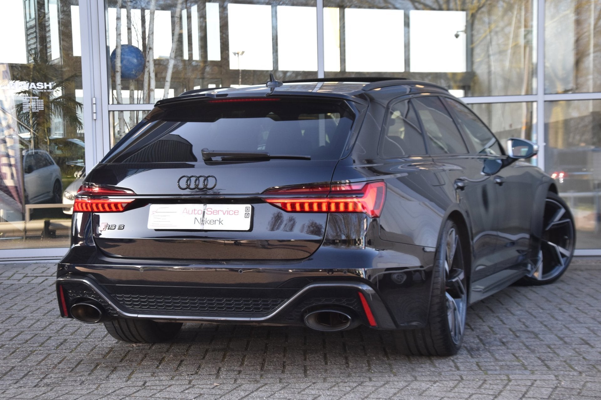 Audi RS6 Avant 600PK | Audi Exclusive | B&O | Pano | BTW | G, Auto's, Automaat, Dealer onderhouden, Gebruikt, 600 pk