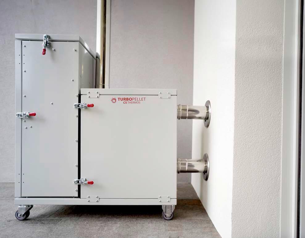 Nieuw! De pelletkachel die buiten staat., Ophalen, Overige brandstoffen, Zo goed als nieuw, Pelletkachel