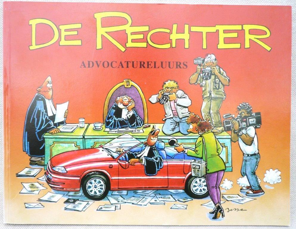 De rechter 4 Advocatureluurs Jesse van Muylwijck., Boeken, Jesse van Muylwijck, Eén stripboek, Ophalen of Verzenden, Zo goed als nieuw