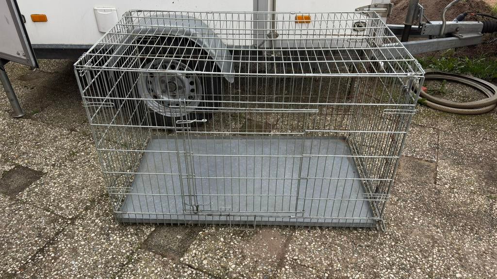 Bench 125x72x82cm, Dieren en Toebehoren, Ophalen, Gebruikt, 110 cm of meer, 65 tot 100 cm