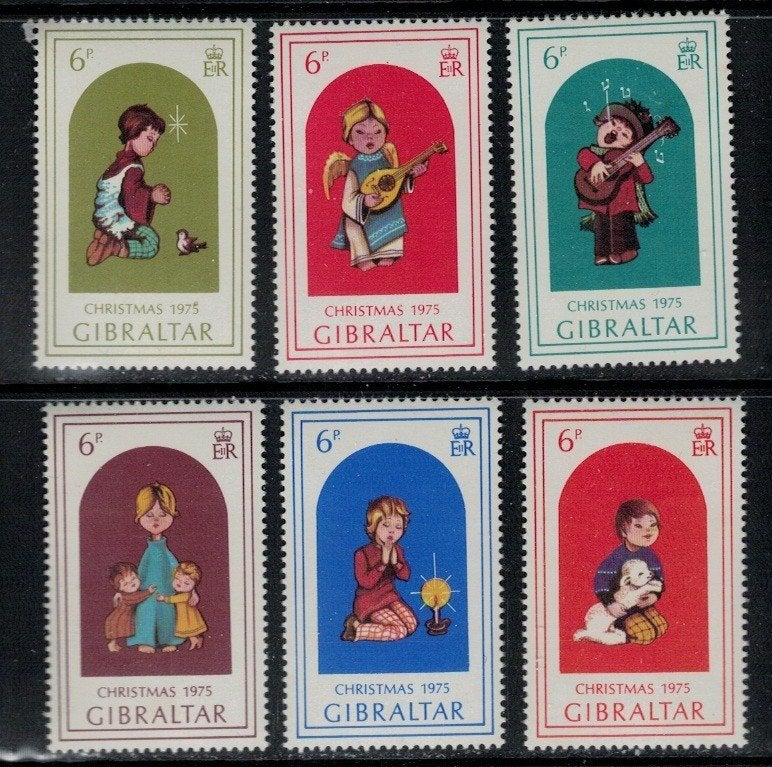 C164 Gibraltar 328/33 postfris, Verzenden, Postfris