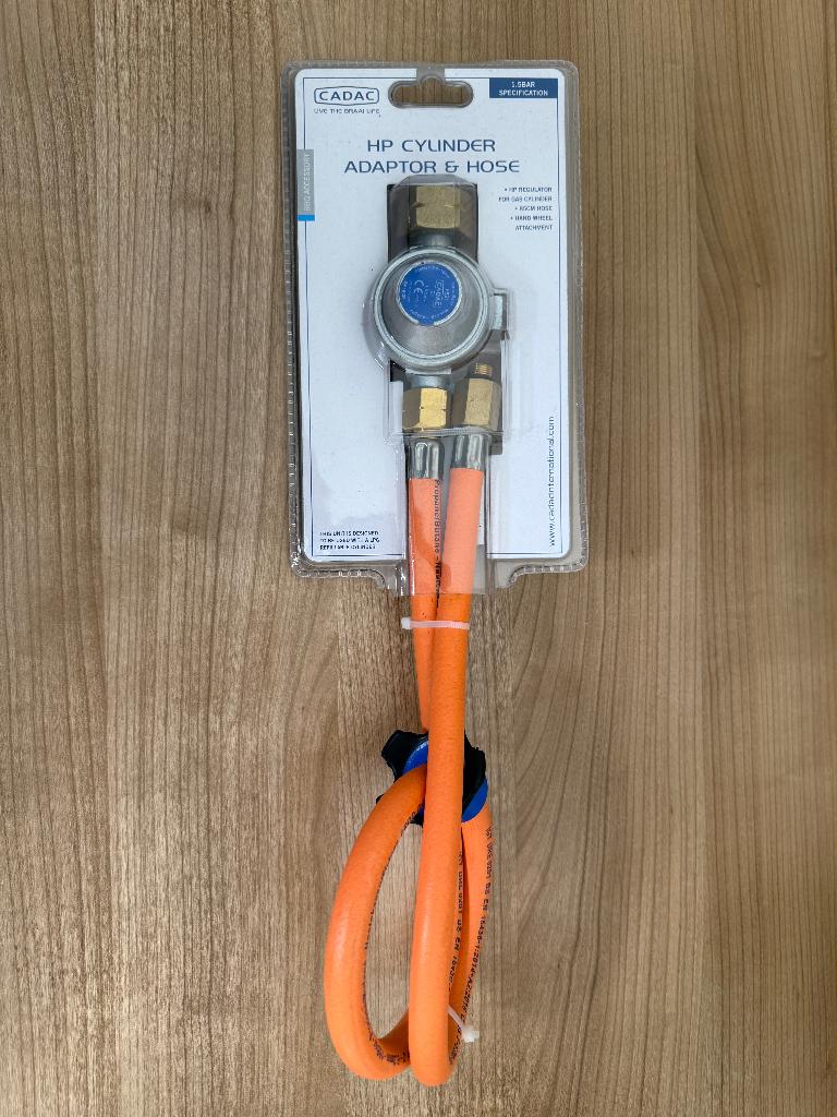 CADAC HP Cylinder Adaptor & Hose nieuw in verpakking, Eu, Eu, Overige typen, Nieuw