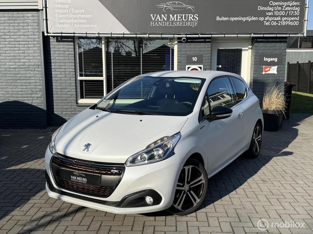 Peugeot 208 1.2 PureTech GT-line, Airco, cruise, navigatie,, Voorwielaandrijving, Stof, 1199 cc, Origineel Nederlands