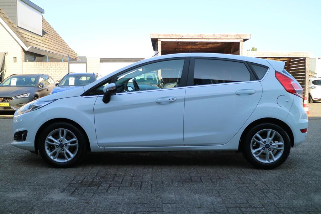Ford Fiesta 1.0 EcoBoost Titanium *VERKOCHT*, Wit, Bedrijf, 560 kg, Hatchback