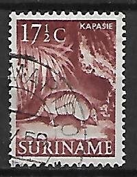 Suriname 305, Ophalen of Verzenden, Gestempeld