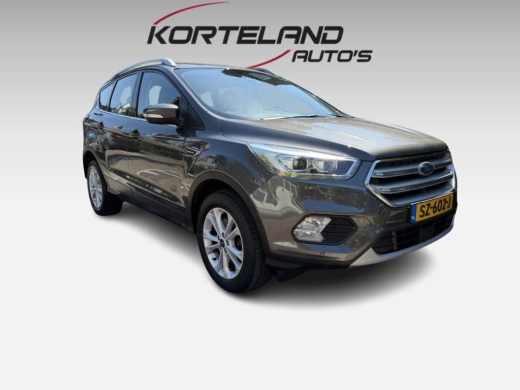 Ford Kuga 1.5 EcoBoost Titanium 4WD PANO NAVI CAMERA LEER, Automaat, 4 cilinders, 1586 kg, Bedrijf