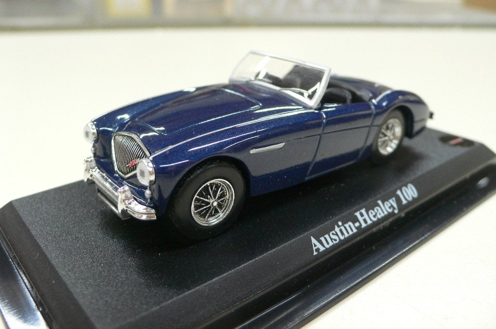 austin-healey 100 - delprado -schitterend 1/43-, Hobby en Vrije tijd, Modelauto's | 1:43, Verzenden, Nieuw, Auto, Overige merken