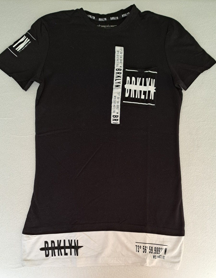 NIEUW: shirt van Chapter, mt. S, Kleding | Heren, Chapter, Zwart, Nieuw, Ophalen of Verzenden